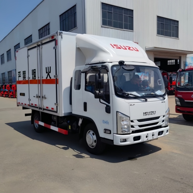 Рефрижераторный грузовик для перевозки продуктов питания Jiangxi Isuzu