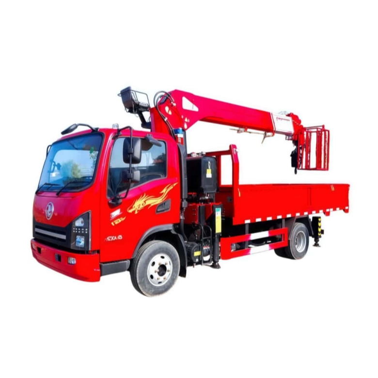 Shacman XCMG 7 ton truck-mounted crane