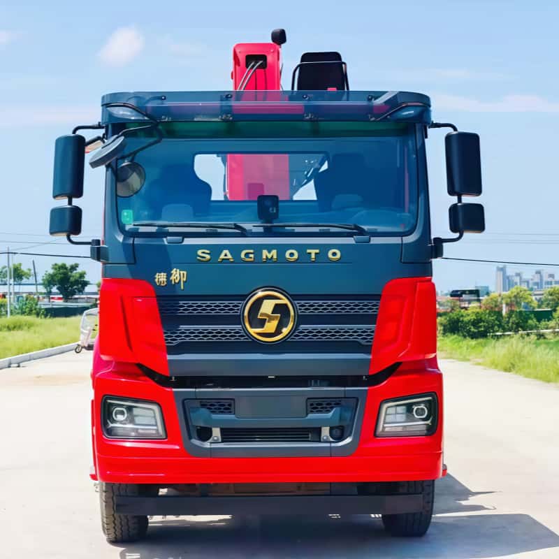 Shacman 14-ton Straight Crane Mounted Truck