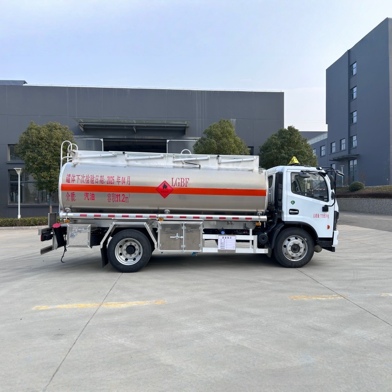 DFL 12000L  aluminum alloy fuel tank truck