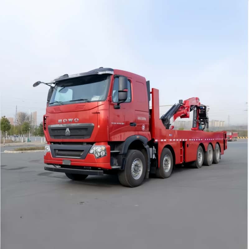 Howo XCMG 16-ton multi-functional truck-mounted crane