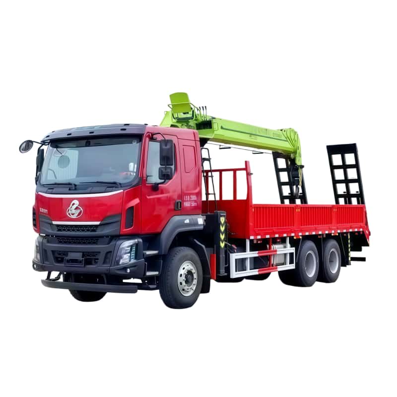 Liuqi chassis equipped with XCMG crane, multi-functional truck-mounted crane and transport truck