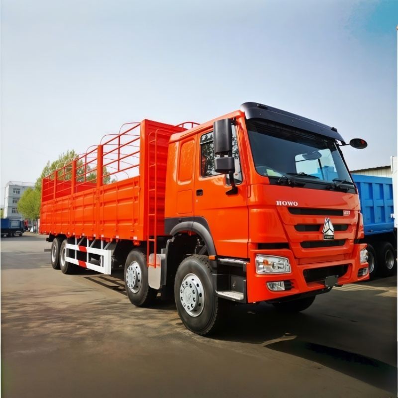 Brand-new Sinotruk HOWO 8×4 stake truck for sale