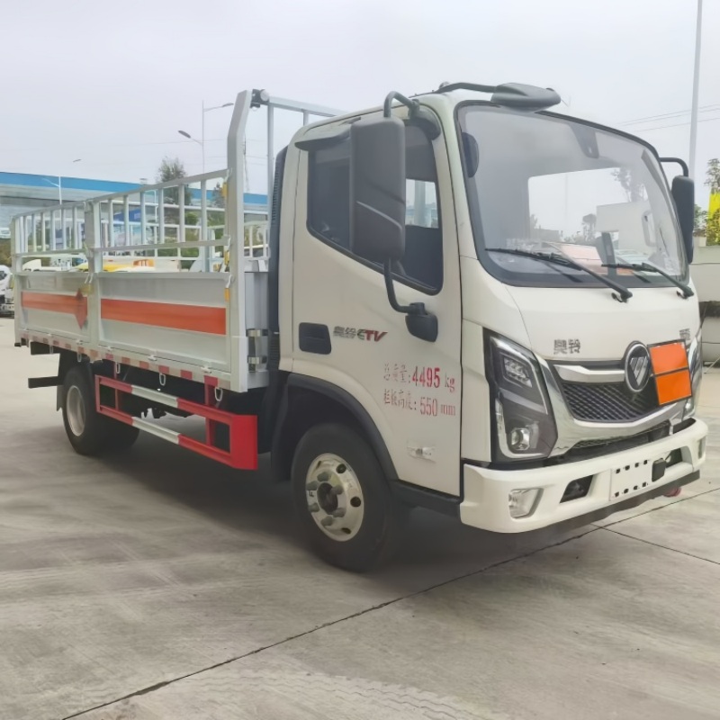 4x2 Foton Auling CTV 4.2-meter stake truck for Class II dangerous goods