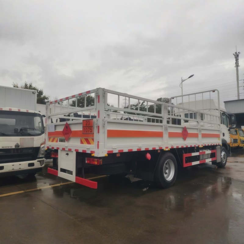 4X2 Sinotruk Howo Cylinder Transport Cargo Truck