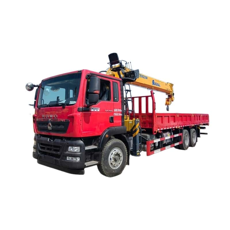 SINOTRUK HOWO TX 6x4 Truck-mounted Crane 12Ton XCMG 320HP