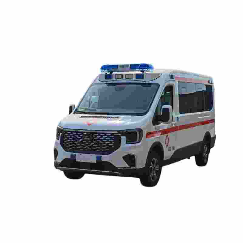 Ford Transit ambulance, ward-type ambulance van with basic living support