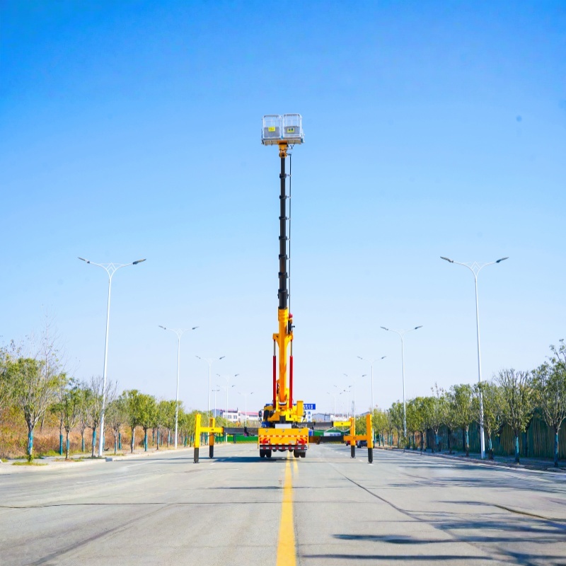 FAW 6×4 65-метровый синхронный телескопический автоподъемник