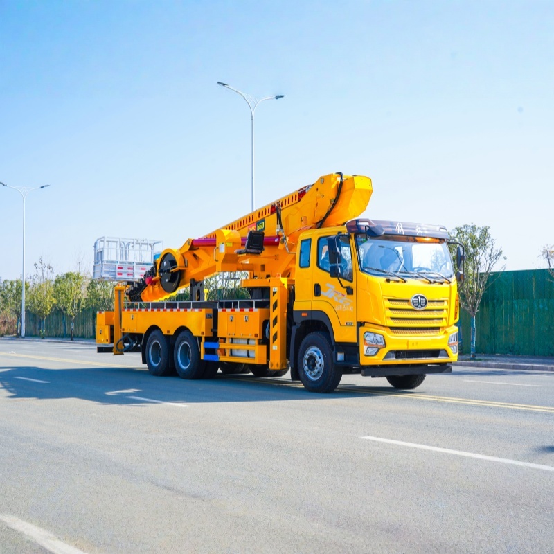 FAW 6×4 65-метровый синхронный телескопический автоподъемник