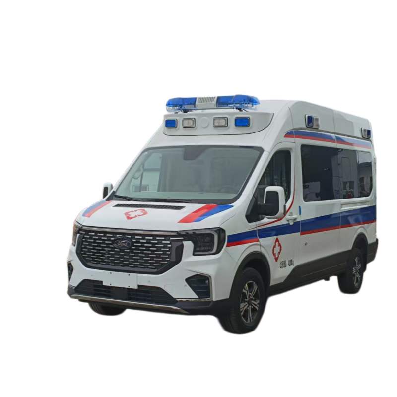 Ford Transit с удлиненной колесной базой, средней крышей и ABS, машина скорой помощи.