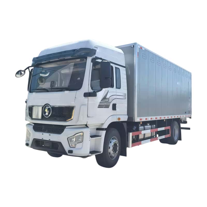 Shacman 10-ton class box truck for transporting blasting equipment