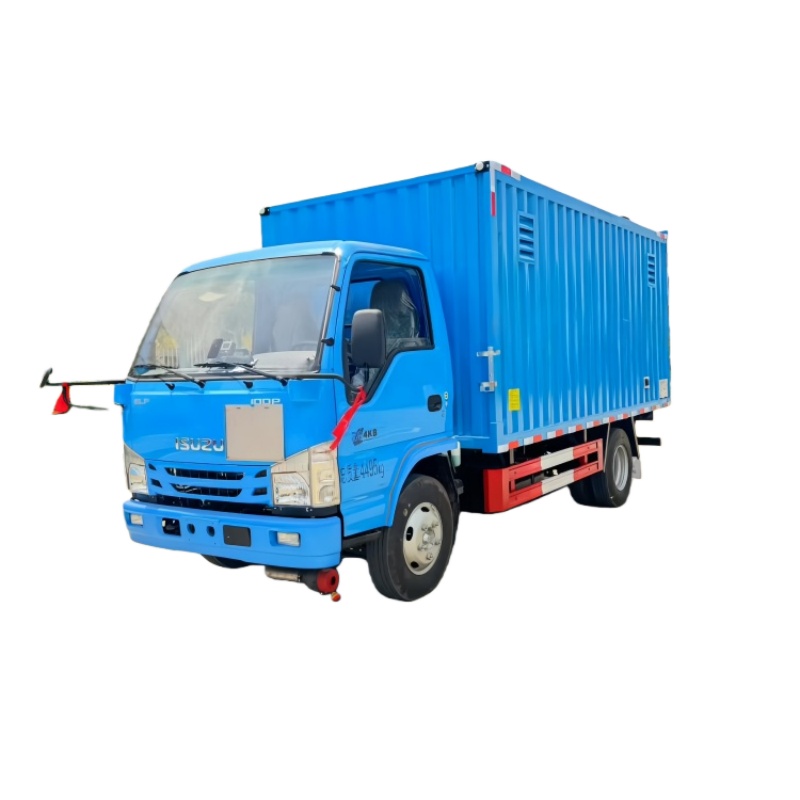 Isuzu flammable gas van transporter