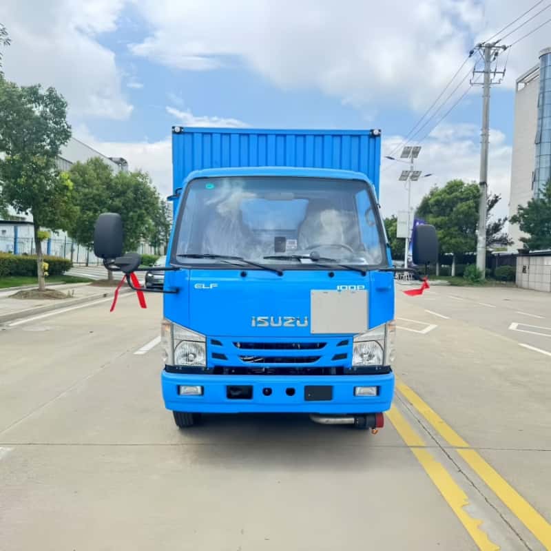 Isuzu flammable gas van transporter