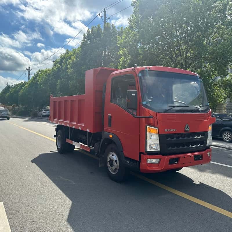 HOWO 4X2 Light Dump Truck