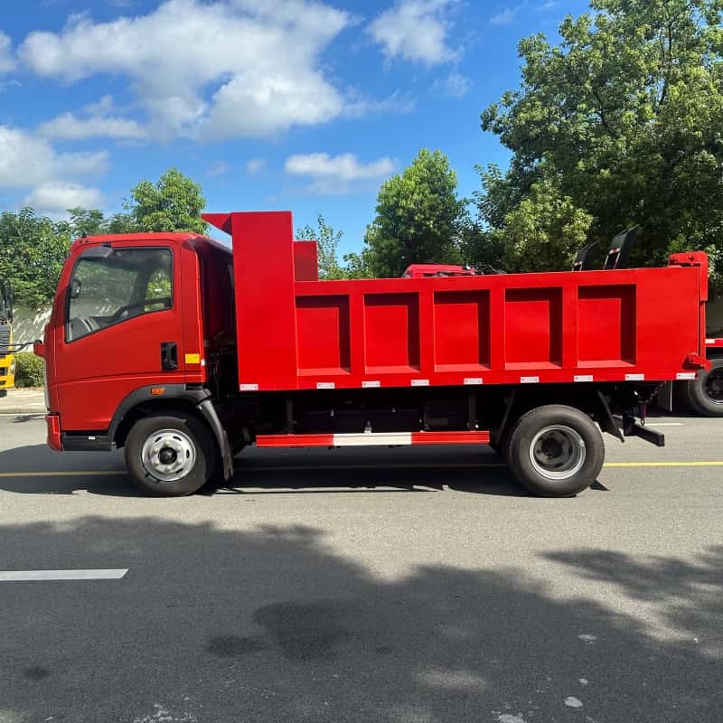 HOWO 4X2 Light Dump Truck