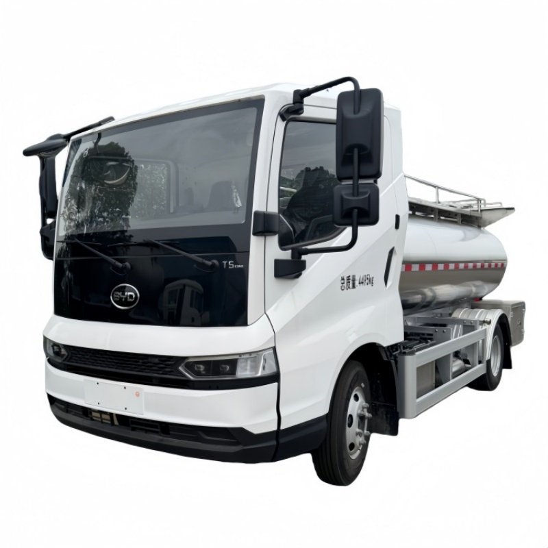 BYD 5000L  pure electric fresh milk transport vehicle