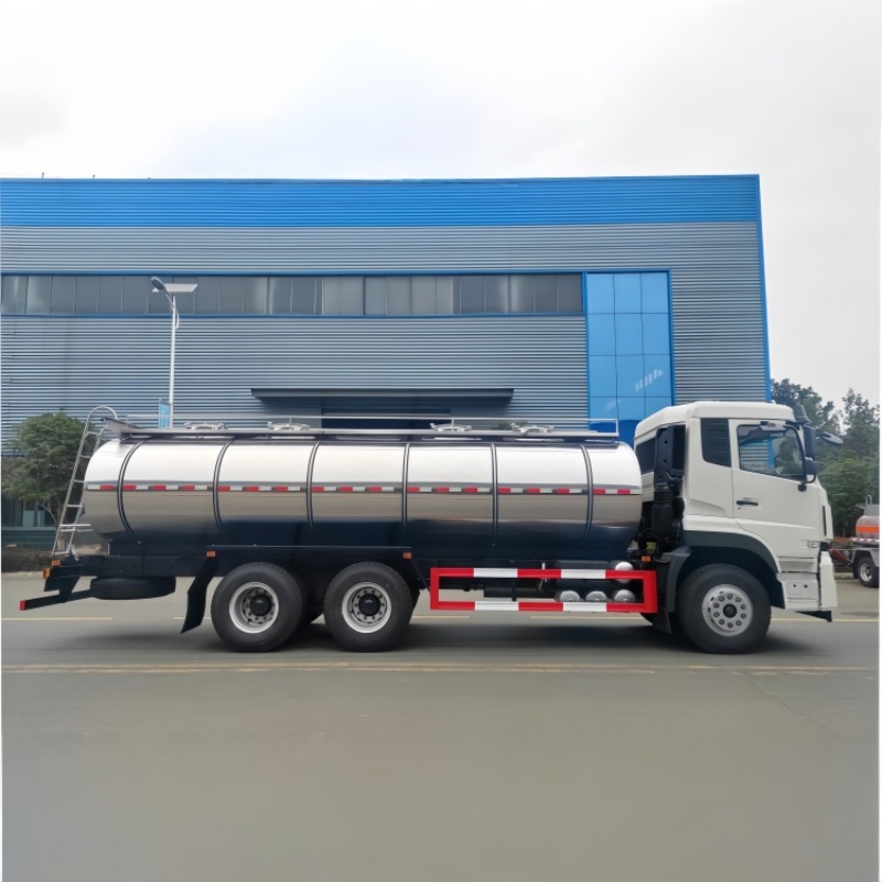 DFL Tianlong rear double-axle 16000L milk tank truck