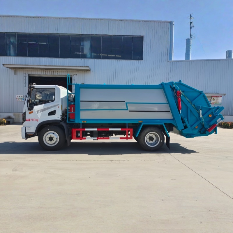 Мусоровоз Dongfeng 10000L с компрессорным приводом
