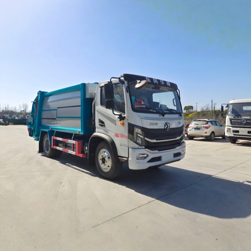 Мусоровоз Dongfeng 10000L с компрессорным приводом