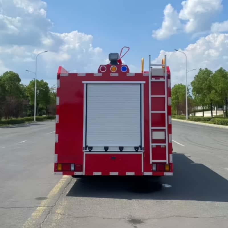 Пожарная машина Isuzu 700P с цистерной для воды