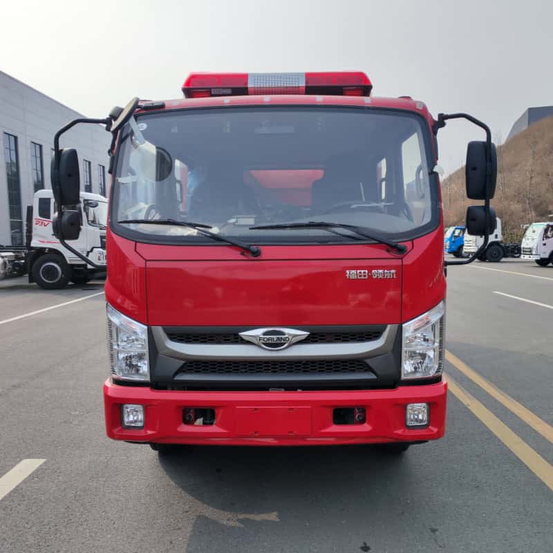 Foton 4×2 Foam Fire Fighting Truck 5000L Tank