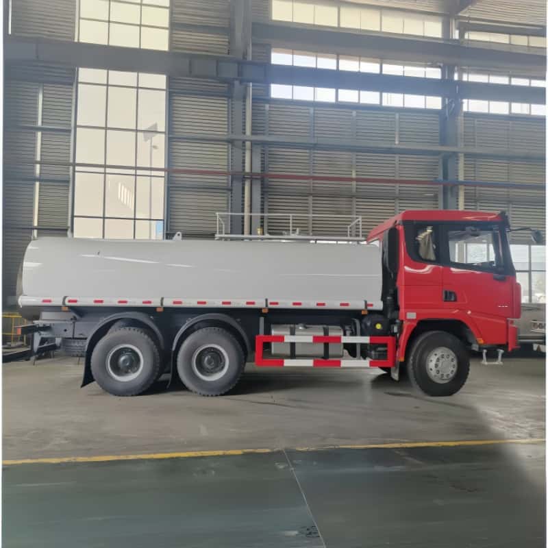 Shacman 6x4 20m³ Food-Grade Stainless Steel Water Supply Truck