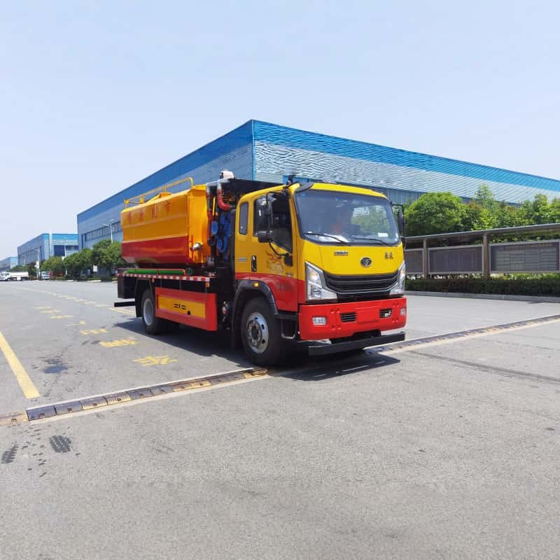 Sinotruk Homan 13000L Cleaning and Sewage Suction Truck