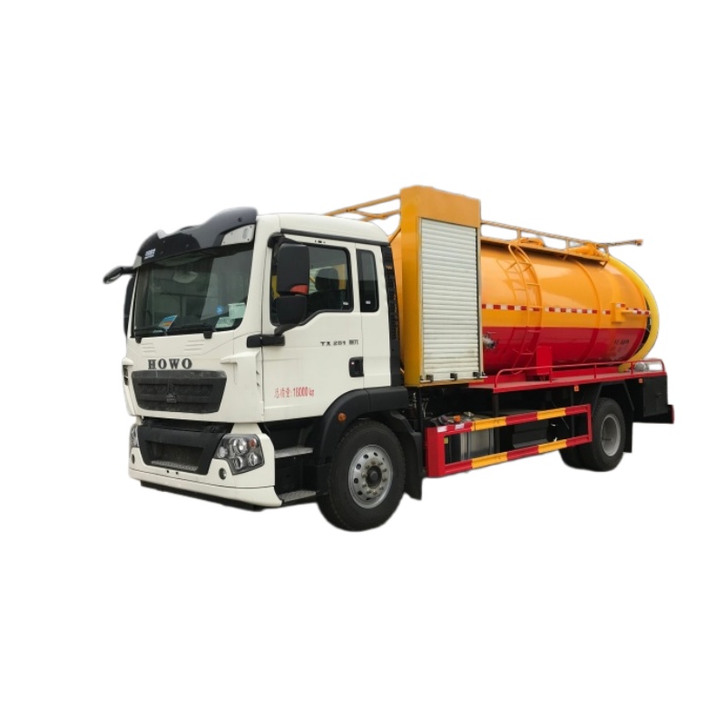 SINOTRUK HOWO 4×2 Sewer Jetting & Vacuum Truck