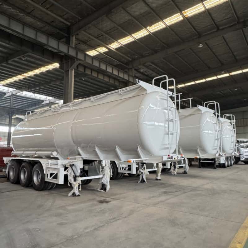 30000L transport corrosive semi-trailer truck