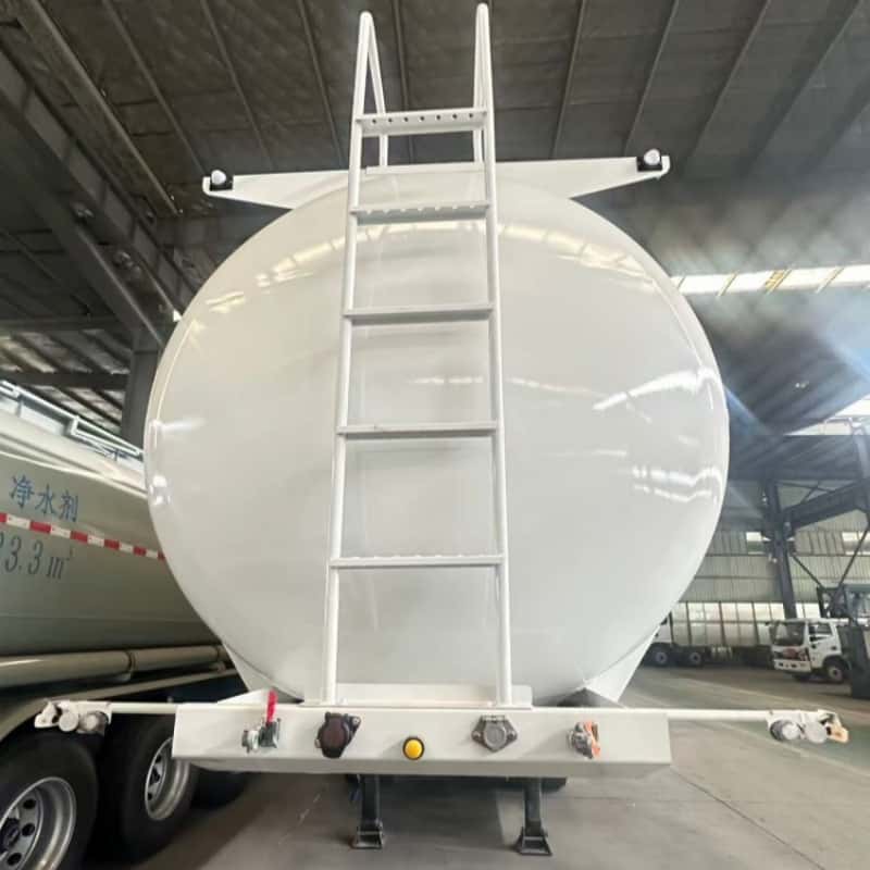 30000L transport corrosive semi-trailer truck