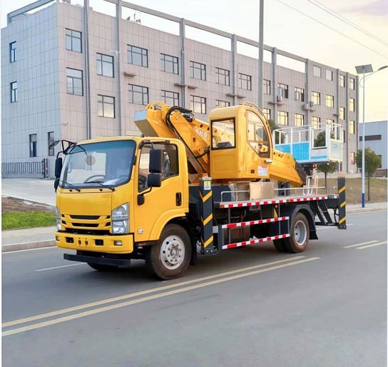 Три основных вида технического обслуживания подъемных рабочих платформ Isuzu