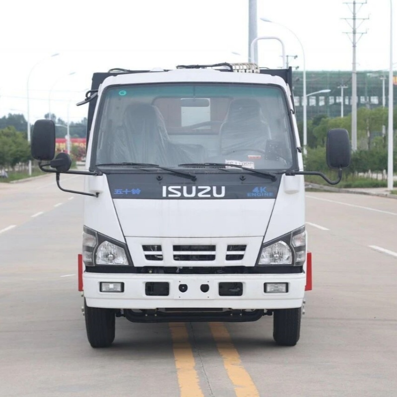 ISUZU 6CBM Rear Loader Compactor Garbage Truck