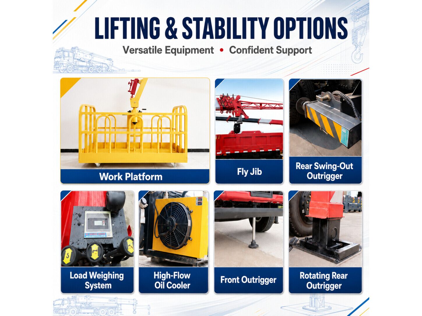 Truck-Mounted Crane Parts Truck-Mounted Crane Parts