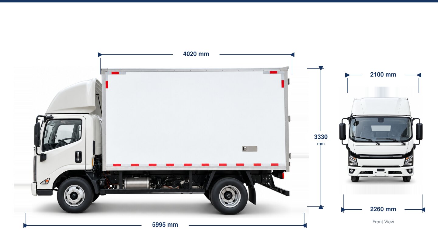 JMC Refrigerated Truck