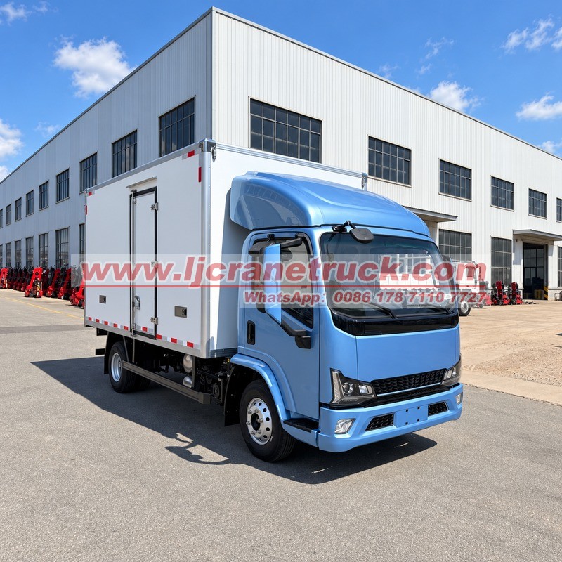 Электрический рефрижераторный грузовик Weichai Blue Engine 100,22 кВт⋅ч